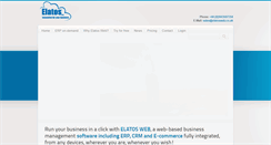Desktop Screenshot of elatosweb.co.uk