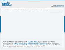 Tablet Screenshot of elatosweb.co.uk